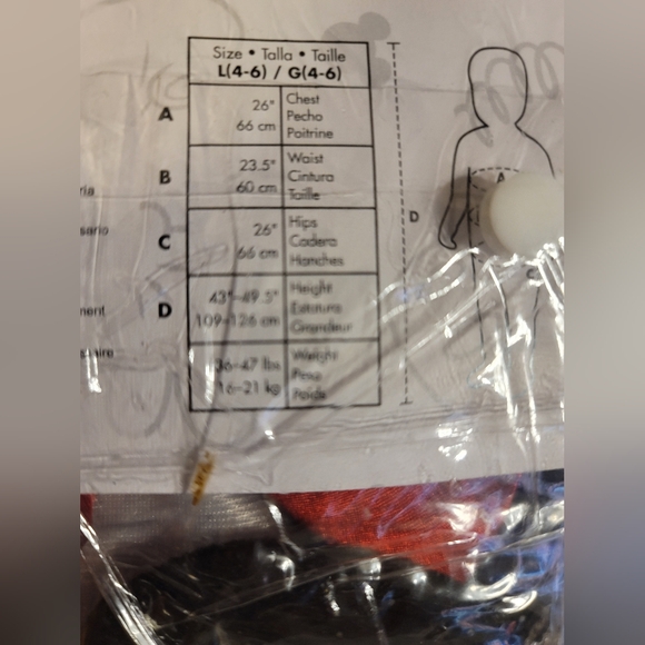 NWT DISNEY JUNIOR MICKEY MOUSE CHILD LARGE 4 TO 6 DELUXE COSTUME - Picture 4 of 16